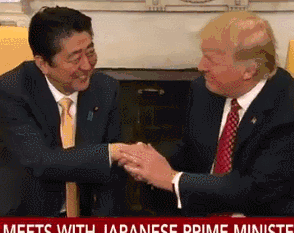 特朗普的美国变了,所有鸡蛋都在美国篮子里的安倍外交也就基本输了.
