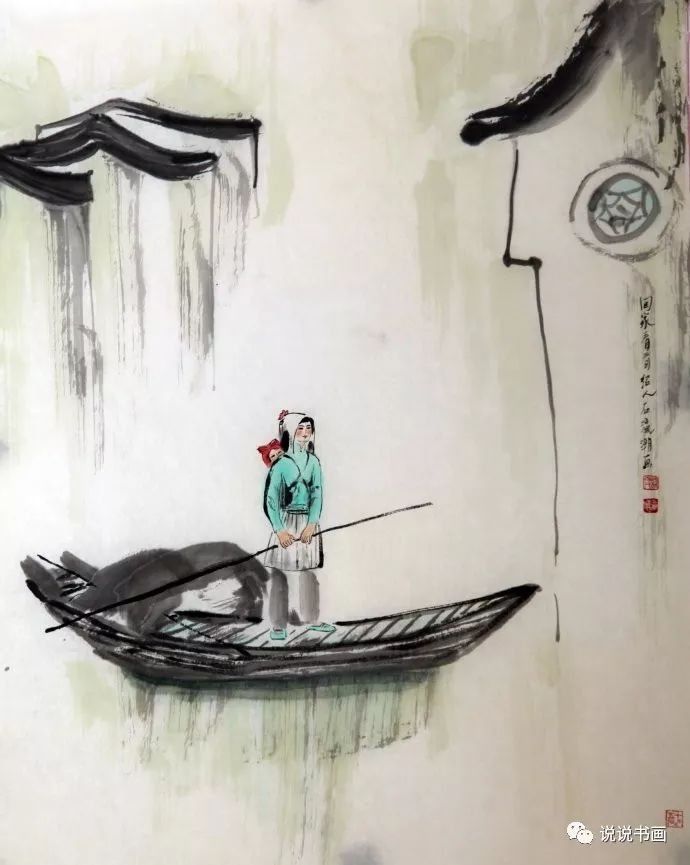 【静赏】杏花烟雨江南,淡淡的水,淡淡的墨,如诗如画