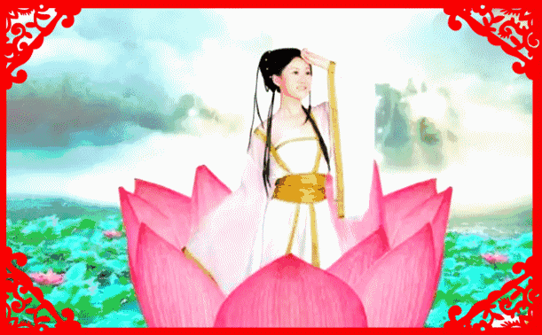 立春到,七仙女给大家送福,祝愿朋友们,天天福星照,年年好运来