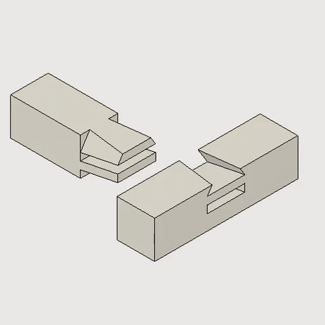通过他制作的小动画,每一个细致入微的小细节都会让人惊叹于榫卯的