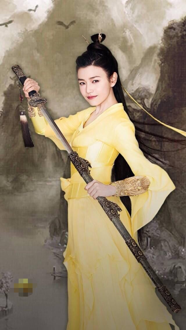 古装最美5位持剑女子,毛晓彤垫底,林心如迪丽热巴难以