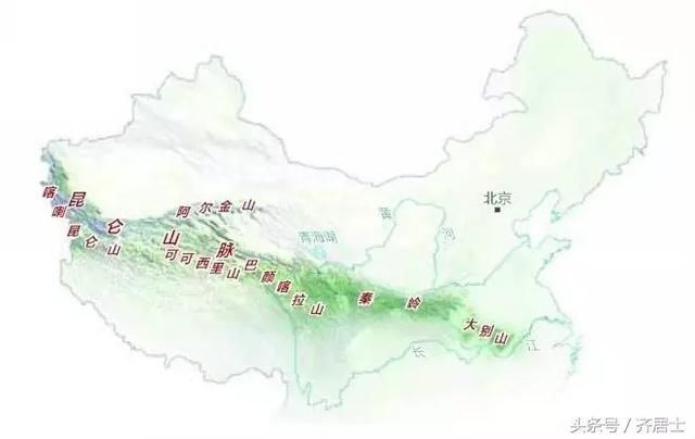 秦岭三维地图全图