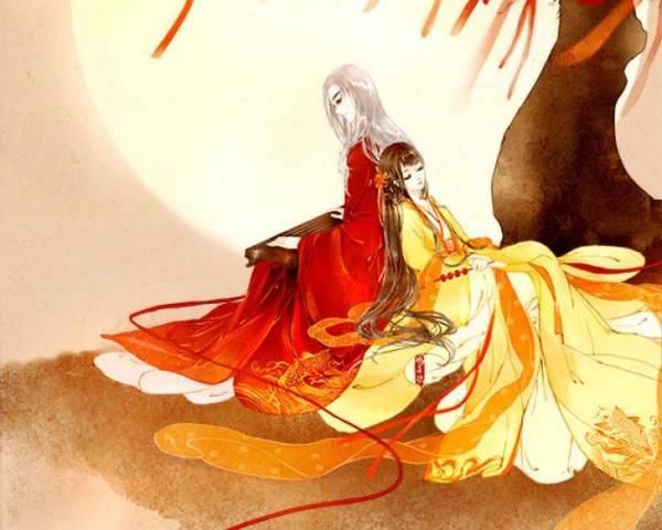 上邪古风红色嫁衣图片