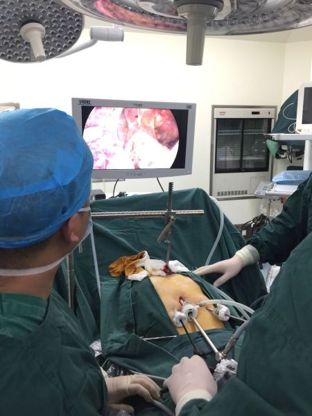 董宇翔)日前,一名胸腺瘤患者在黑龙江省医院接受了省内领先的微创手术