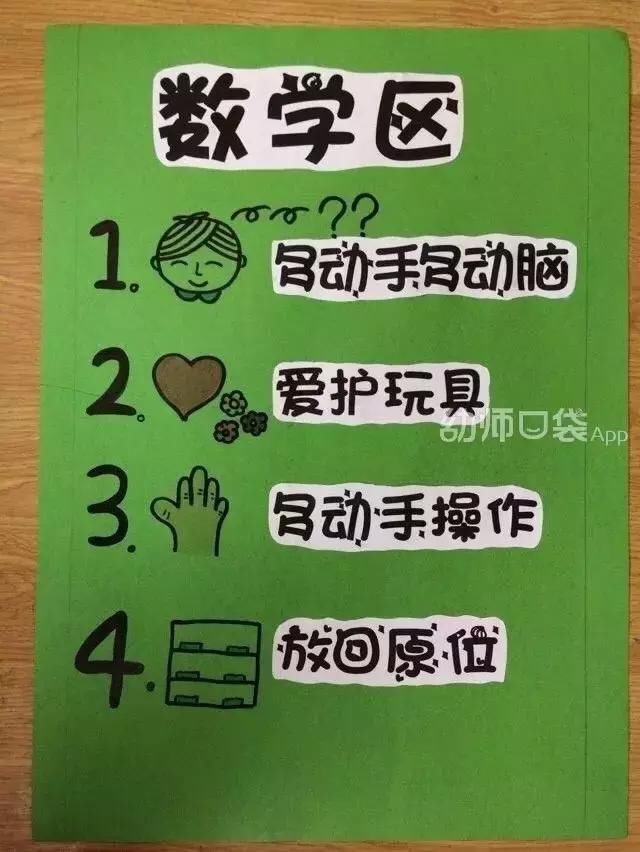 纪律要求等用孩子们能够明白的语言表达出来做成规则?