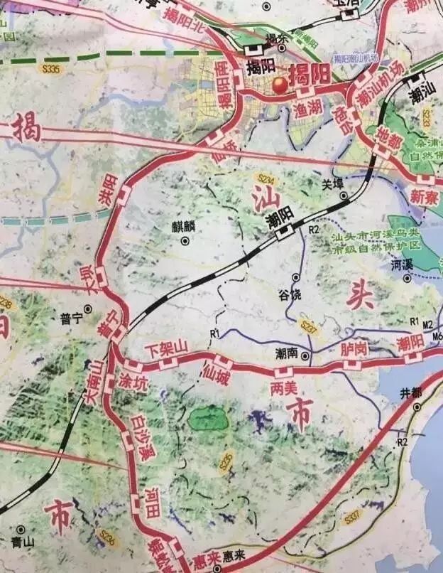 想知道:揭阳市 从普宁高铁站到新宫林村怎么坐公交?