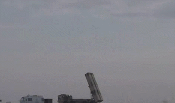 利剑出鞘,看一看导弹发射的瞬间