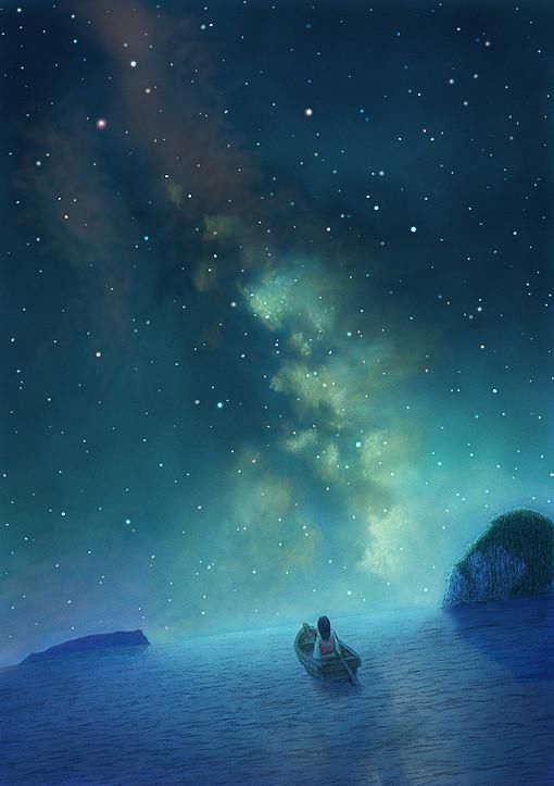 仰望星空,我想知道:有人正从世界的某个地方朝我走来吗