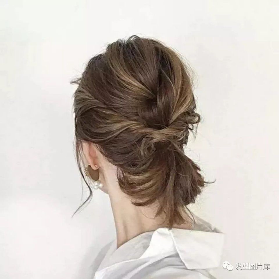 中短发怎么扎头发?半扎和丸子头新扎法