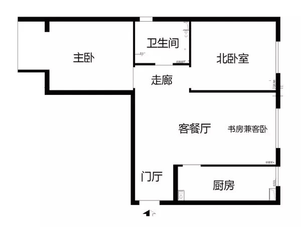 邯郸实创|实景拍摄,设计师挑战89㎡刀把户型