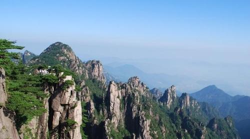 北海景区是黄山景区的腹地,是黄山的风景窗