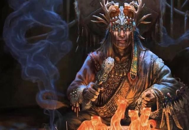 "这个巫师神神秘秘的说.