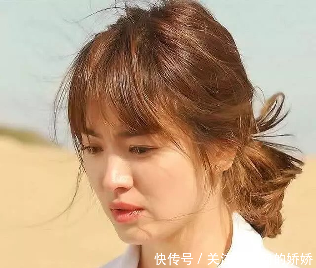 宋慧乔为新戏剪齐耳短发,新发型时髦又显脸小烫发是干嘛的有什么用图片