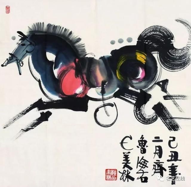 韩美林画笔下的十二生肖动物画,难得集齐了!