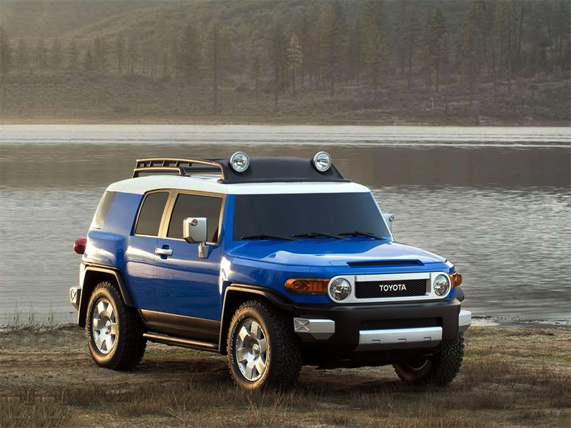 另类经典复古硬汉 toyota fj cruiser