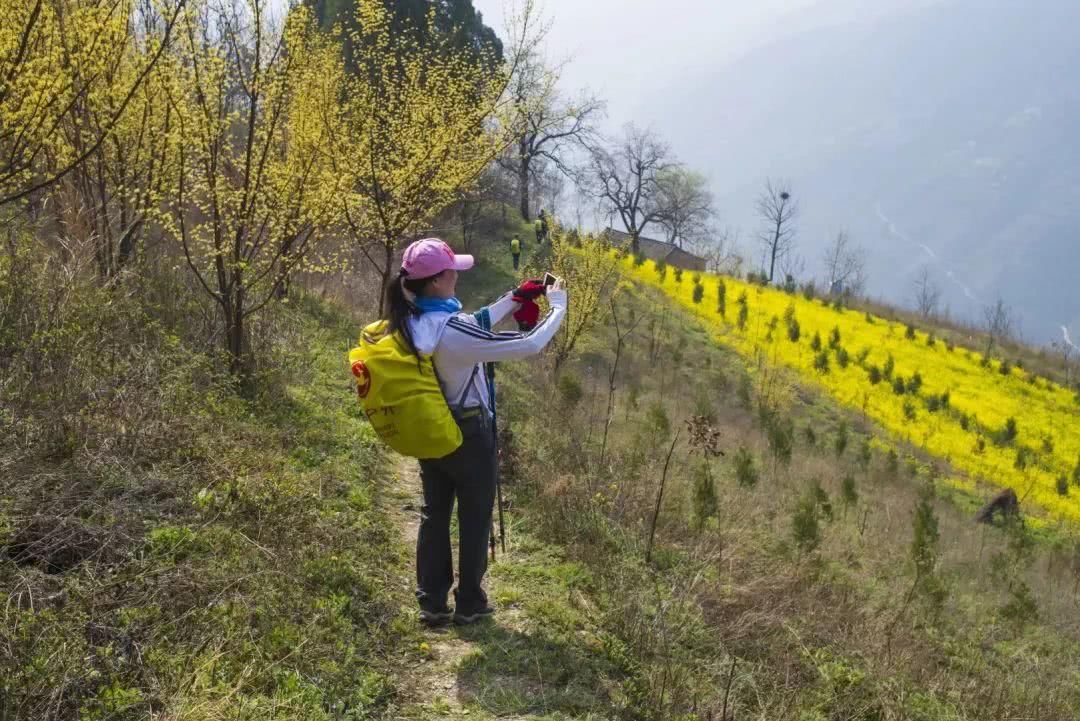 秦岭虎峪穿越仓峪问顶光秃山踏青