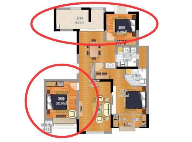 房子越住越富户型图