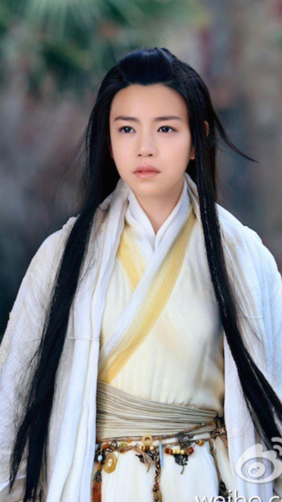 第二个就是《神雕侠侣》之中陈妍希出演的小龙女了,在原著之中的小