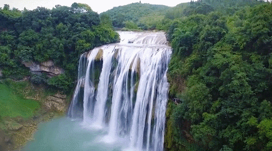 壁纸 风景 旅游 瀑布 山水 桌面 540_300 gif 动态图 动图