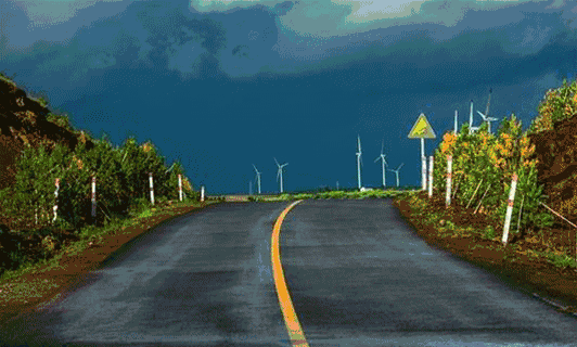 壁纸 道路 高速 高速公路 公路 桌面 532_320 gif 动态图 动图