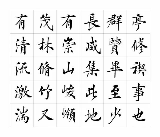 三位楷书高手写《兰亭序,书法之美,淋漓尽致!天籁教育