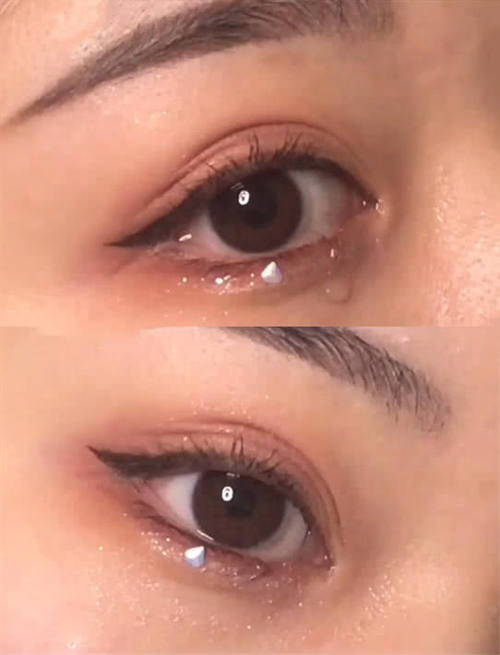 楚楚动人"泪眼妆,分分钟激起男友保护欲,让你流泪都闪亮