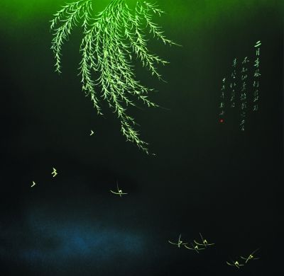 鱼骨画创始人林翰冰:把每根鱼骨变成艺术品
