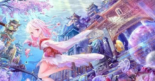 十二星座专属二次元动漫少女,双鱼座的温柔如水,真是让人心动