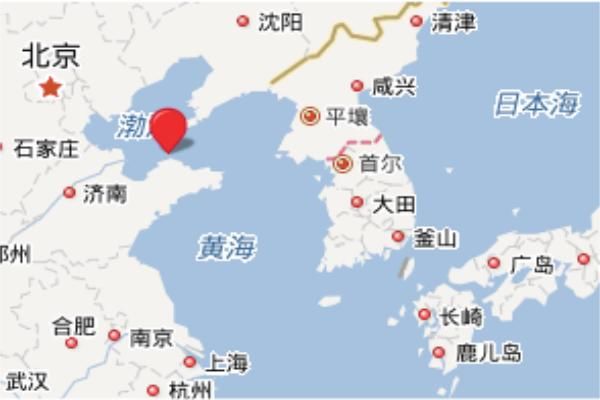 中国面积最小的县,西靠京津,北依大连,东与韩日隔海相望