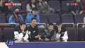 北汽男篮“重返”首体 为中国短道加油助威