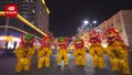 河北廊坊：锣鼓喧天迎新春 民俗庙会年味浓
