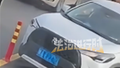 内蒙一景区道路拥堵，一司机逆向行驶 又破坏隔离桩