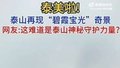 泰山再现碧霞宝光奇景