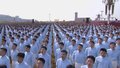 五万多名各界代表和首都群众现场观礼
