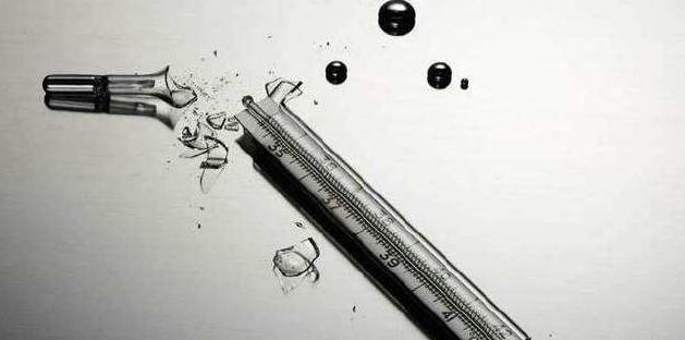 女婴打碎体温计造成母女中毒!体温计摔碎后的