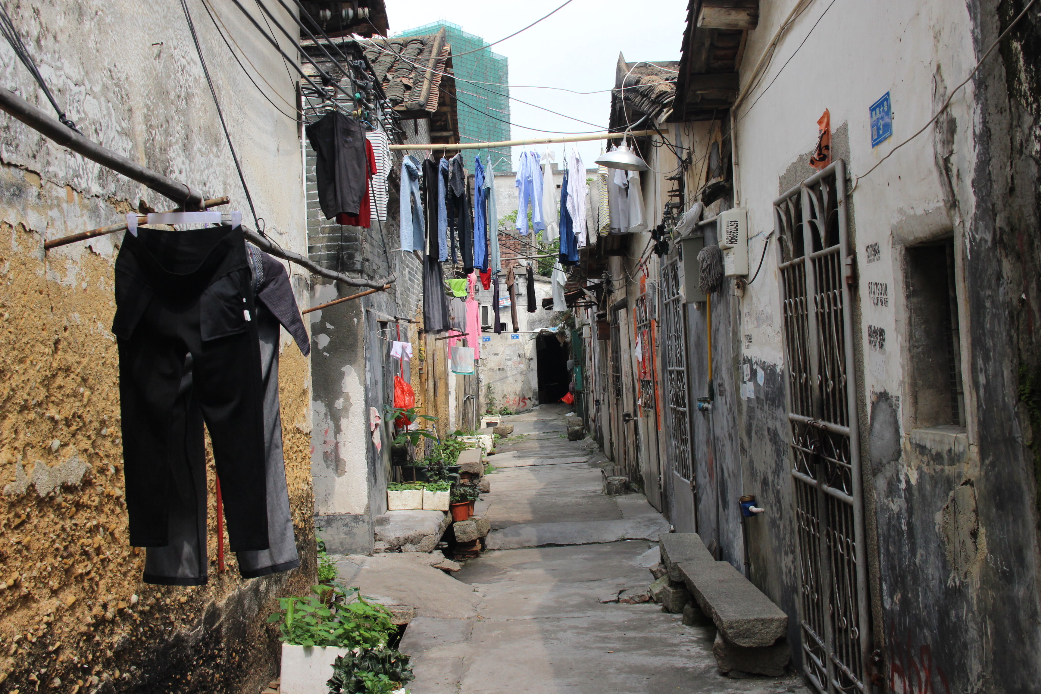 东莞古村落:本地空心化,外地人进驻