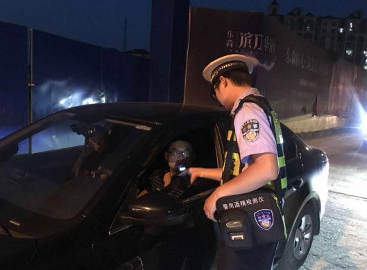 临澧:男子拒绝检查冲关逃跑被拘留