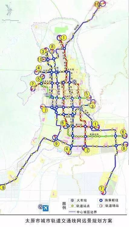 来太原将布局8条地铁将延伸至榆次阳曲清徐等