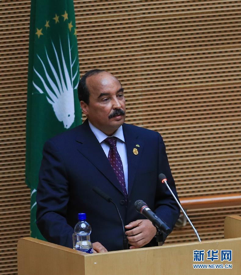 毛里塔尼亚总统阿齐兹 资料图