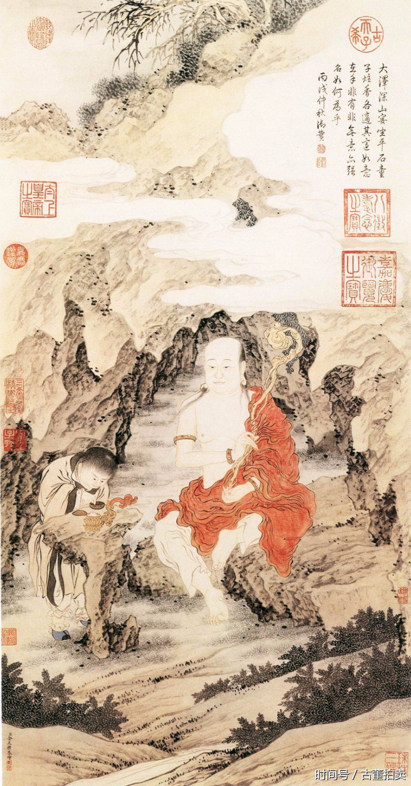 清代十大宫廷画家之一金廷标作品大全 清代十大宫廷画家之一金廷标作品大全