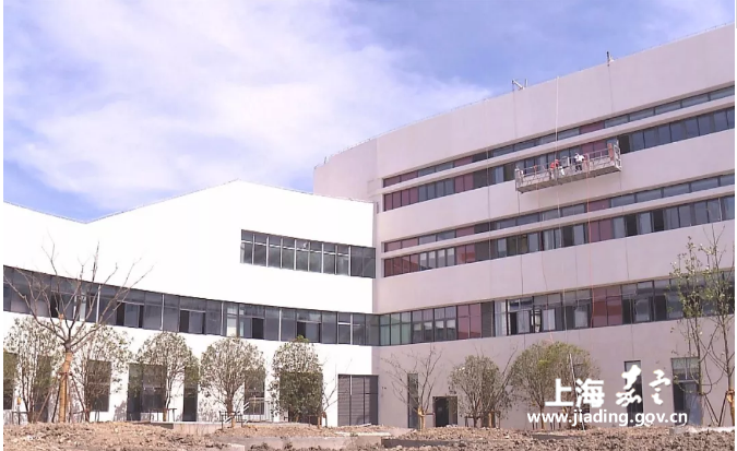 华师大附属双语学校工程进入收尾阶段