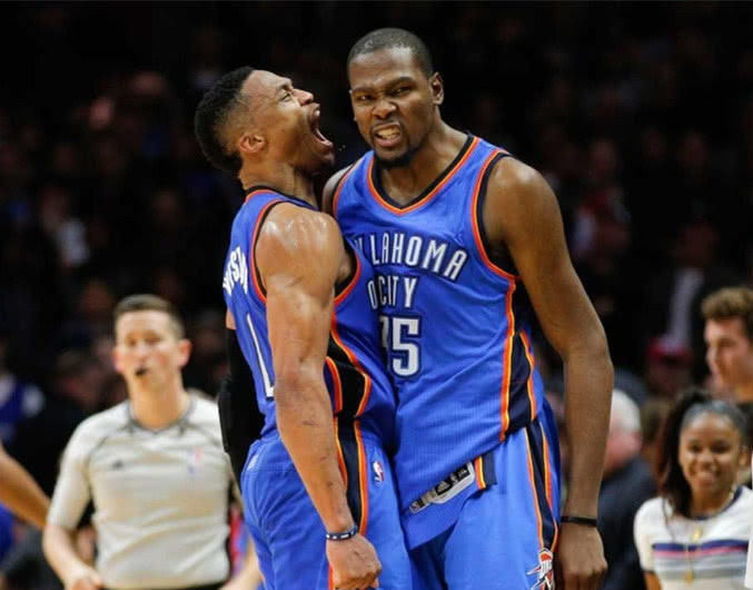 16年西部决赛G6最后5分钟雷霆还领先勇士7分