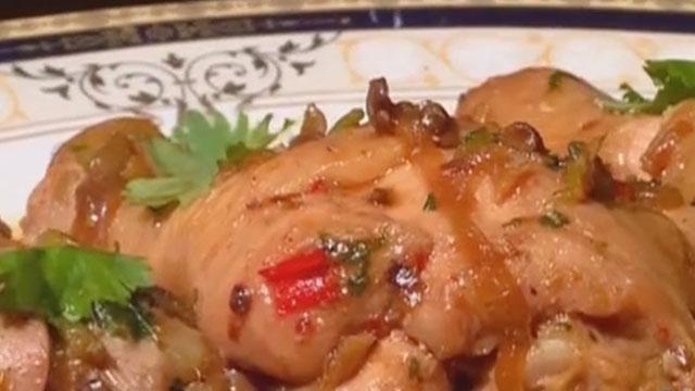 《快乐生活一点通》20170602野山椒蒸鸡腿