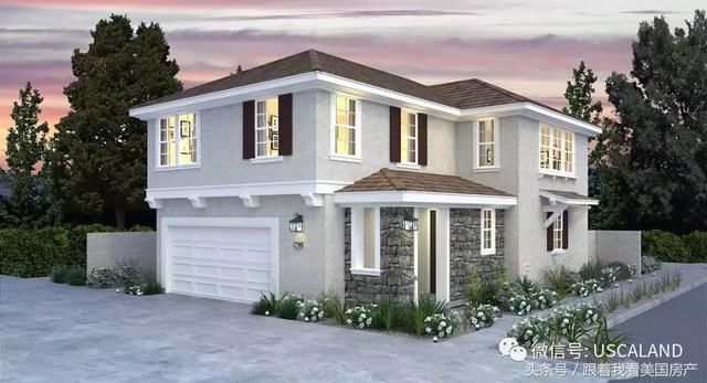洛杉矶东谷市Eastvale全新别墅Sonoma开盘,紧