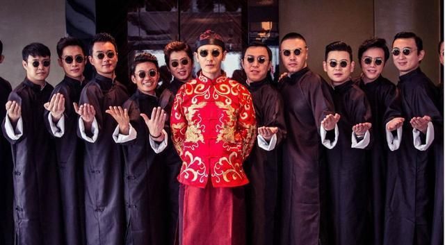 盘点明星结婚的最佳伴郎团,颜值最高是袁弘,阵