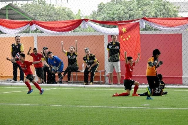 2018中泰青少年精英足球赛闭幕,李伯清小徒孙