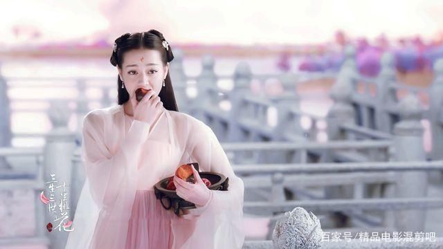 穿粉色古装的女明星们,李沁迪丽热巴最美,关晓