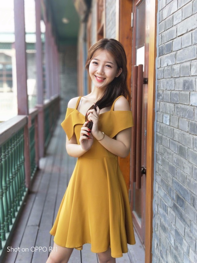 甜美小清新闪爆眼球 哈尔滨可爱女生图