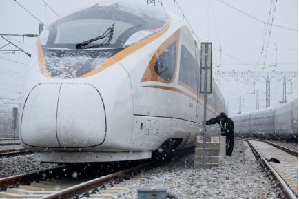 北京动车段紧急启动雪天应急预案,teds监控中心加强动车组远程监控,将