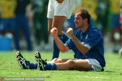 【世界杯百大球星】巴雷西:伟大清道夫 防死巅峰罗马里奥